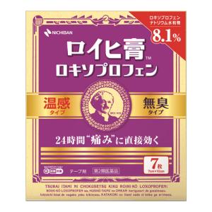 (第2類医薬品)(セ税)(ポスト投函)(ニチバン)ロイヒ膏 ロキソプロフェン 7枚入｜zagzag