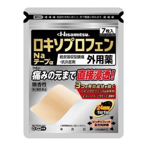 ＨｉｓａｍｉｔｓｕロキソプロフェンＮａテープαの商品画像