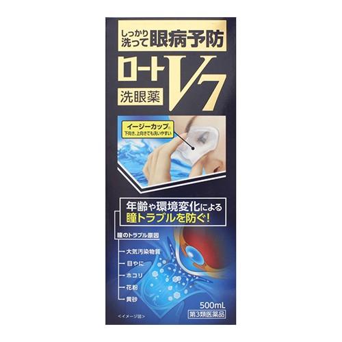 (第3類医薬品)(ロート製薬)ロートV７洗眼薬 500ml