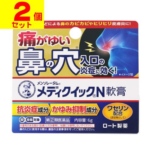 (第(2)類医薬品)(セ税)(ポスト投函)(ロート製薬)メンソレータム メディクイックN軟膏 6g(...