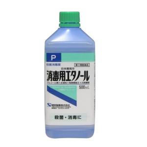 健栄製薬 (第3類医薬品)(健栄製薬)消毒用エタノールIP 500ml(1ケース