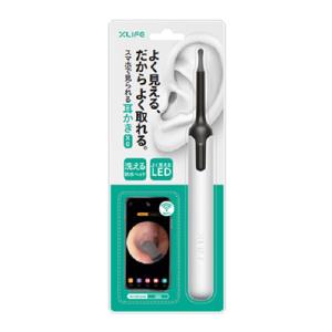 XLIFE スマート耳かきX0 ブラック 1個 : くすりの勉強堂 アネックス
