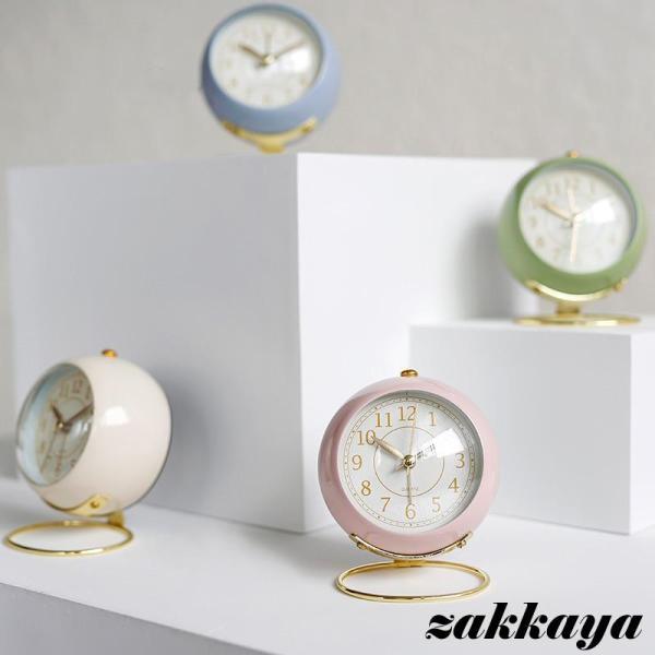 目覚まし時計 置き時計 時計 デジタル おしゃれ 静音 北欧 アンティーク アラーム ナイトライト ...