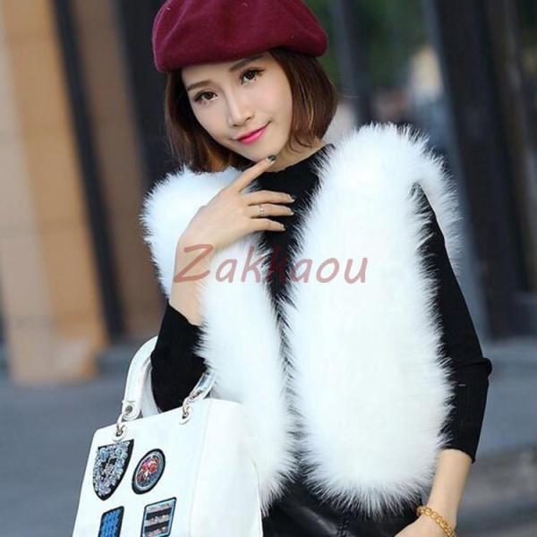 秋冬 レディース ファーコート 毛皮コート レディースコート フェイクファー アウター ファーベスト...