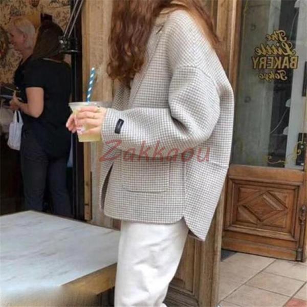 チェスターコート レディース 洋服 ウール コート ジャケット ドルマンスリーブ アウター オーバー...