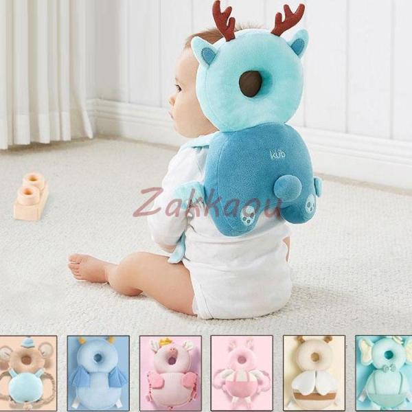 赤ちゃん 転倒防止 ごっつん防止 キッズ 乳幼児 頭保護 ベビー 出産祝い パッド 転倒枕 クッショ...