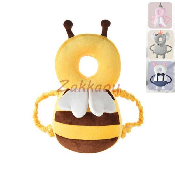 赤ちゃん 転倒防止 ごっつん防止 キッズ 乳幼児 頭保護 ベビー 出産祝い パッド 転倒枕 クッショ...