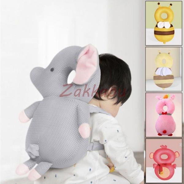 赤ちゃん 転倒防止 ごっつん防止 キッズ 乳幼児 頭保護 ベビー 出産祝い パッド 転倒枕 クッショ...