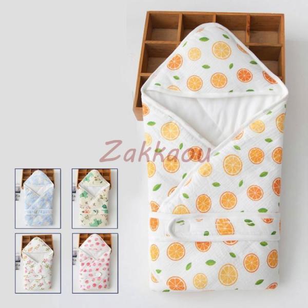 毛布 赤ちゃん ベビー ベビーケット ブランケット フード付き 暖かい おくるみ ベビーカー お昼寝...