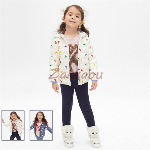 秋冬　ダウンコート キッズ ダウンコート ショート おしゃれ フード付き 子供 ダウンジャケット シ...