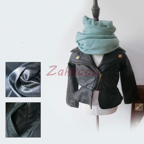 キッズ革ジャン 秋冬　レザージャケット 合わせやすい ライダースジャケット 子供服　ジャンパ　オシャ...