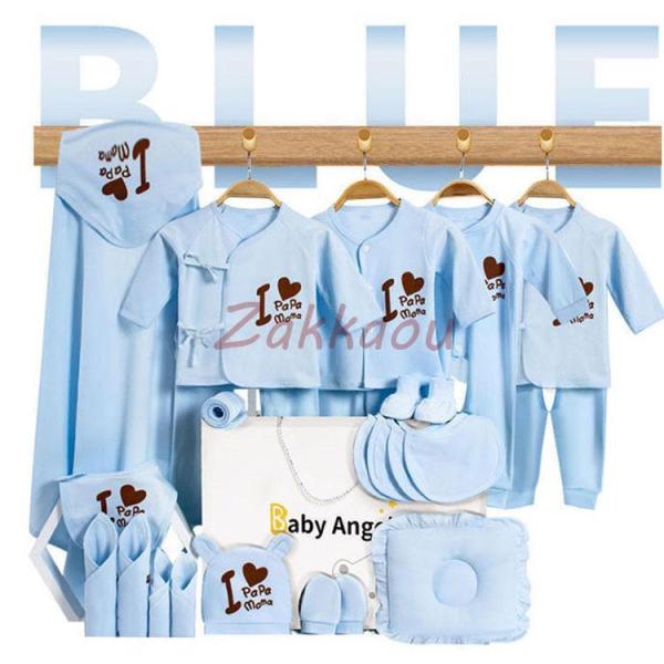20/22/24枚セット　新生児肌着セット 敏感肌 ベビー服 ギフト ベビー用品 コンビ肌着 帽子 ...