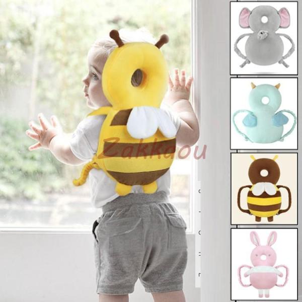 赤ちゃん 転倒防止 ごっつん防止 キッズ 乳幼児 頭保護 ベビー 出産祝い パッド 転倒枕 クッショ...