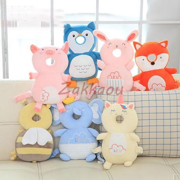 赤ちゃん 転倒防止 ごっつん防止 キッズ 乳幼児 頭保護 ベビー 出産祝い パッド 転倒枕 クッショ...