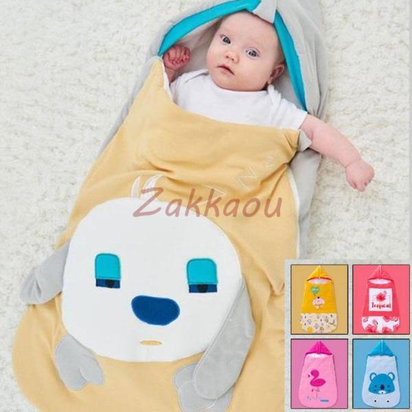 新生児 スリーパー 赤ちゃん おくるみ オールシーズン コットン 綿毛布 寝具 ベビー パジャマ 出...