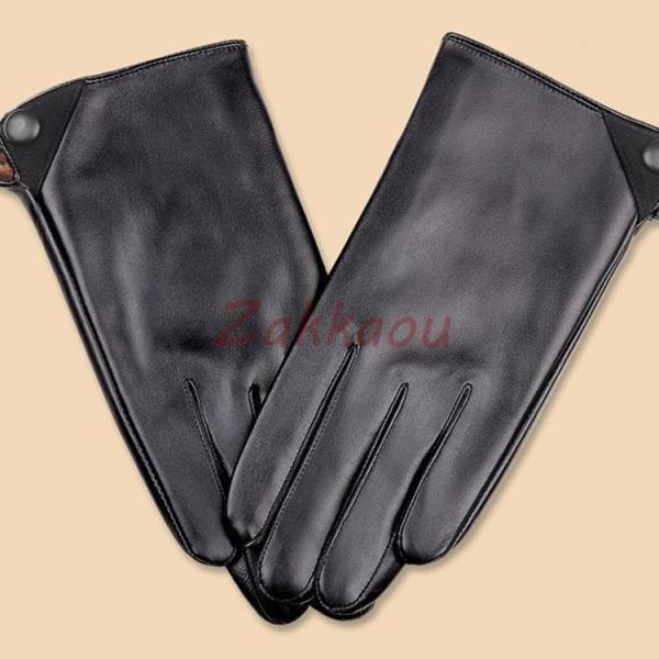 本革手袋　メンズ　グローブ　レザーグローブ　レザー手袋 glove　バイク手袋　バイクグローブ　レー...