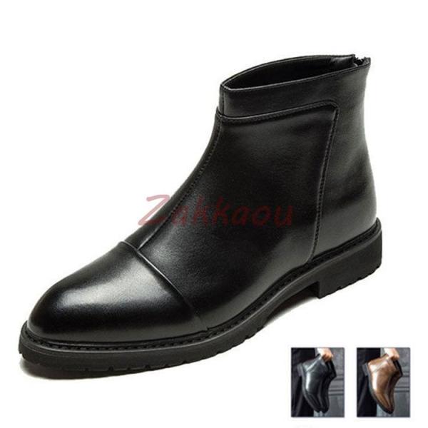 メンズ ショートブーツ ブーツ ワークブーツ 靴 イギリス風 本革 メンズブーツ エンジニアブーツ　...