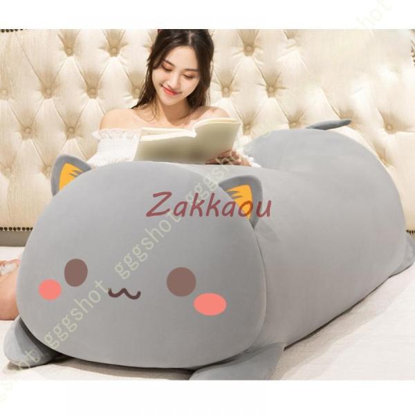 ふわふわ やわらか 可愛すぎる 猫 クッション オフィス 勉強 机 インテリア などに 高反発 かわ...