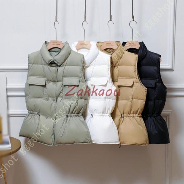 ダウンベスト レディース 登山 山登り ダウン 秋冬春 トップス アウター 軽量 ダウン ダウン ベ...