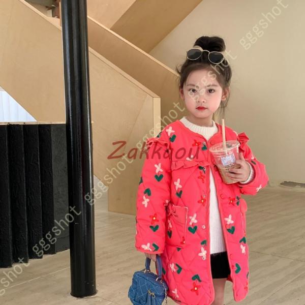 コート キッズ アウター 女の子 ダウン 中綿 ダウンコート 洗える 子ども 子供 子供服 子供用 ...