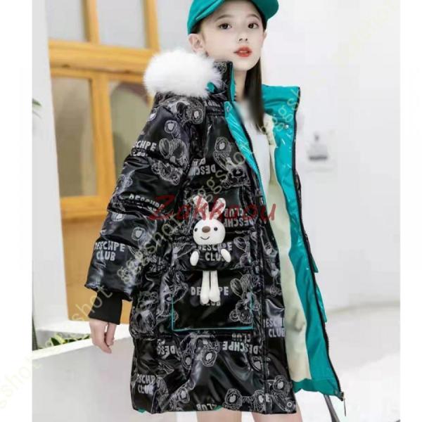 子供服 女の子 秋冬 アウター ボアジャケット キッズ キッズコート 可愛い ガールズ ファー 暖か...
