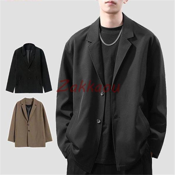テーラードジャケット メンズ ジャケット カジュアルジャケット カジュアル お兄系 ストリート 大き...