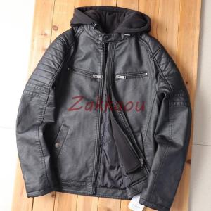 メンズ革ジャン 本革 秋冬 レザージャケット ライダースジャケット