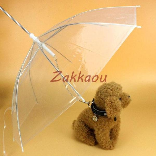 2点セット ペット用傘 犬用傘 猫用傘 ペット傘 ペットアンブレラ 雨具 小型犬 中型犬 梅雨 お散...