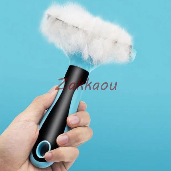 抜け毛ブラシ ペットブラシ 犬 猫 抜け毛取り 換毛期 マッサージ ブラッシング ペット用品 ペット...