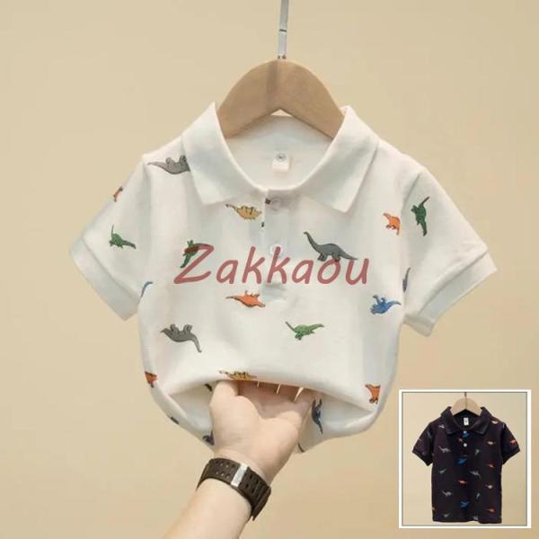 キッズ　ポロシャツ　poloシャツ　子供Tシャツ　男の子 春夏　半袖　シャツ　トップス　インナー　カ...