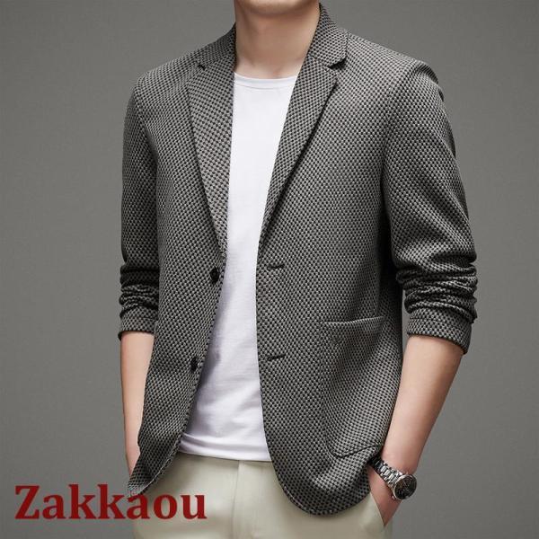 カジュアルスーツ テーラードジャケット メンズ 紳士服 ビジネス カジュアル 春 秋 30代 40代...