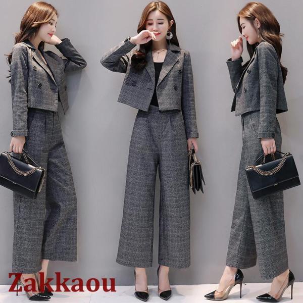 卒業式 服 母 服装 ママスーツ スーツ セットアップ レディース 秋冬 春 卒業式 40代 ワイド...