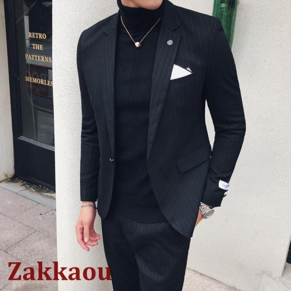 スーツ メンズ スリーピース ビジネススーツ 30代 40代 50代 おしゃれ 秋冬春 ドレススーツ...