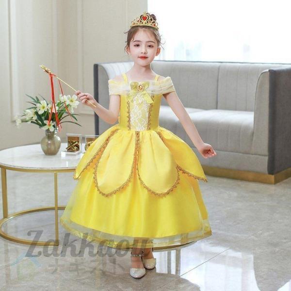子供用 女の子 コスプレ衣装 プリンセス ドレス 豪華 コスプレ コスチューム 子ども お姫様 ワン...