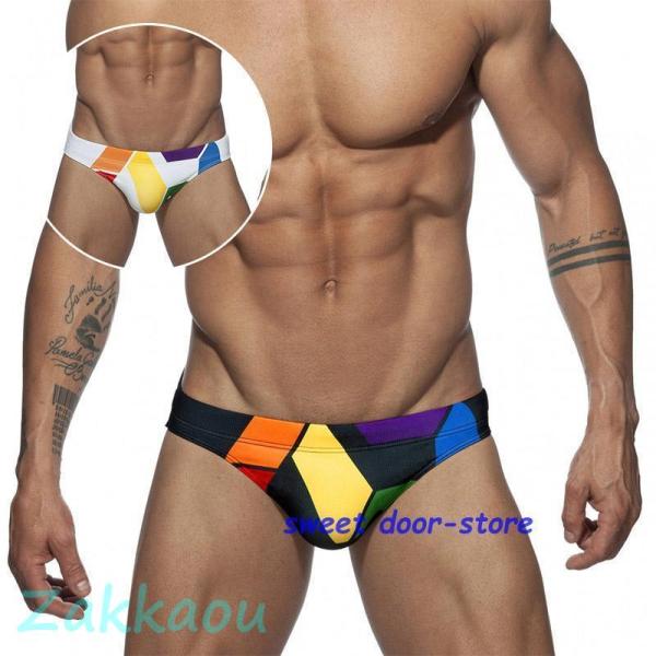 ビキニパンツ 水着 メンズ スイムショーツ スイムパンツ 三角ビキニ 水泳 海パン 男性用水着 海水...