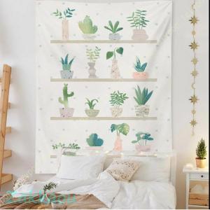 インテリア タペストリー おしゃれ 北欧 風景 花海 大判 大きい 雲 空 部屋 飾り 飾り付け 季節 窓 景色 布 ポスター 癒し系 リゾート 背景布