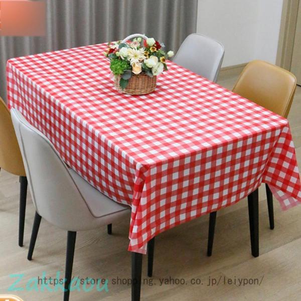 使い捨てテーブルクロス 2枚/5枚/10枚 テーブルクロス テーブルカバー PEVA製 テーブルマッ...