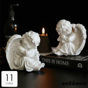 天使 エンジェル 2体セット ゴールド 置物 オブジェ オーナメント