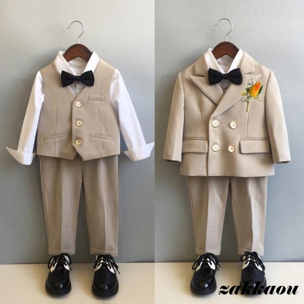 小学校 卒業式 スーツ 男子 フォーマル 男の子 キッズ 80 90 100 110 120 130...