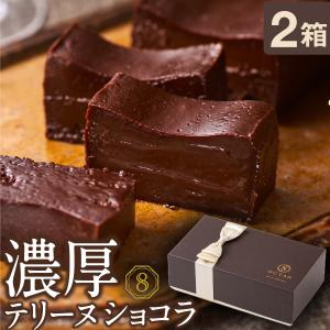 (ポイント3倍 最短当日出荷) 母の日 プレゼント スイーツ ギフト チョコレート 濃厚 テリーヌ ショコラ チョコ オクタス 2箱 送料無料 冷凍 お菓子｜zaihou