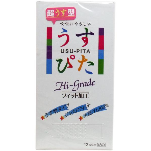 コンドーム うすぴた コンドーム ハイグレード ドットウェーブ 12個入 (K)