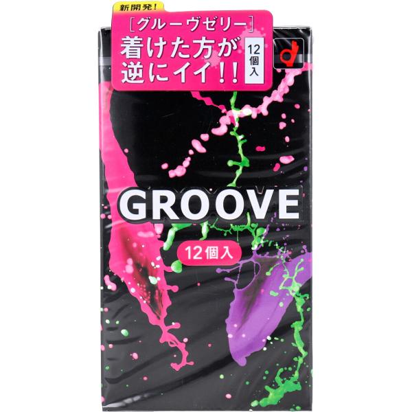 コンドーム オカモト GROOVE コンドーム 12個入 (K)