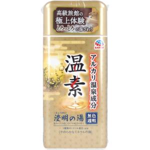 温素 アルカリ温泉成分 入浴剤 澄明の湯 森のいぶき感じるヒノキ風呂の
