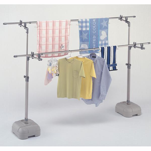 物干し台 屋外 ベランダ ステンレスものほし台 ブロー台付 SJ02884  ※竿は別売 (M)