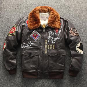 AVIREX（アヴィレックス） レザー ジャケット アウター メンズ 本革 革