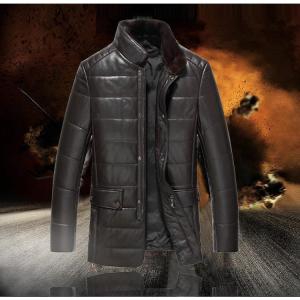 Schott N.Y.C（ショット） Schott ダウンジャケット メンズ レザー