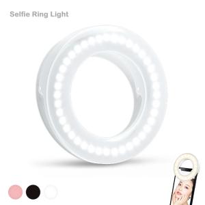 LEDリングライト クリップ式 調光 調色 usb充電 自撮りライト スマホライト セルカライト セルフィーライト iPhone スマートフォン タブレット YouTube TikTok