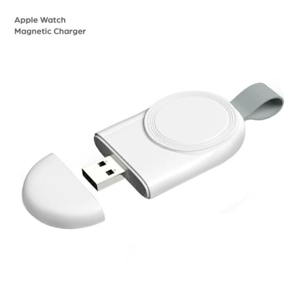 Apple Watch対応 ワイヤレス充電器 コードレス マグネット 軽量 コンパクト 持ち運び U...