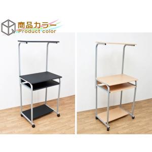 パソコンデスク スライドテーブル搭載 幅60c...の詳細画像3