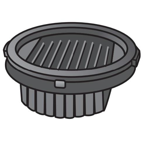 東芝　純正品　クリーナー 掃除機  VC-CLS1 VC-CLS2 VC-CLS11用フィルター 4...